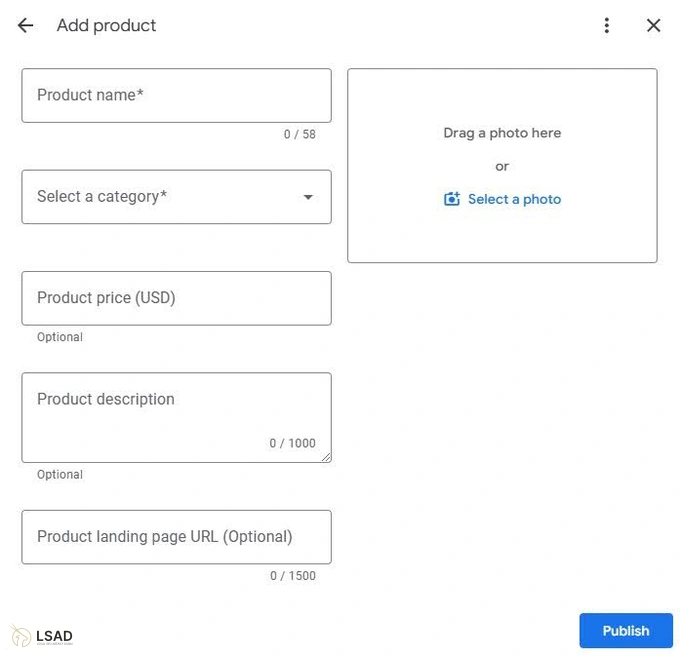 adding products adding products to GBP