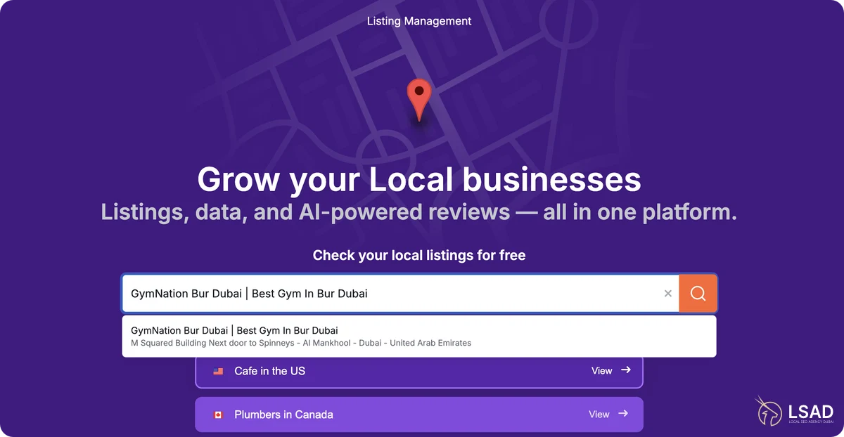 monitoring local citations with Semrush monitoring local citations with Semrush listing management tool