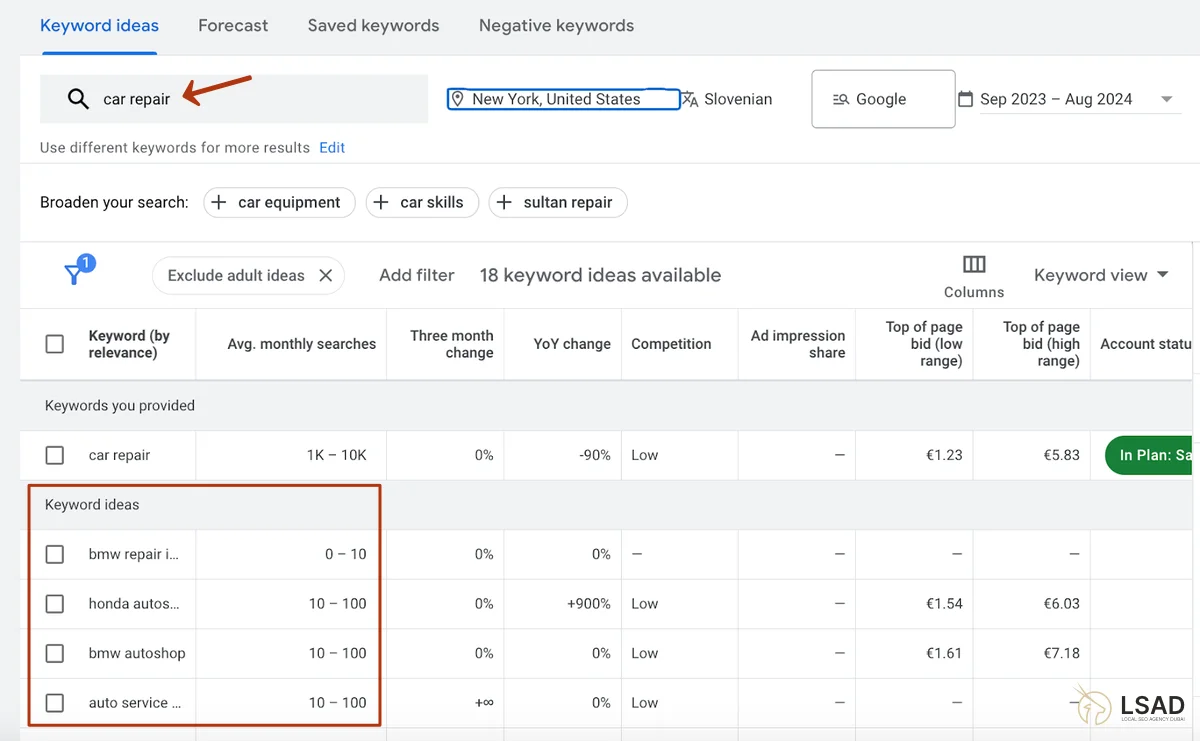 research with Keyword Planner Keyword research with Google Keyword Planner